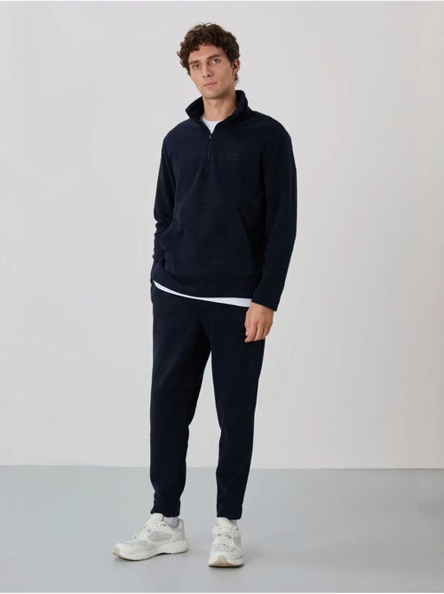 Ensemble homme sweat et pantalon à col zippé tommy - Kiabi Ensemble homme sweat et pantalon à col zippé tommy - Kiabi