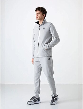 Ensemble homme sweat et pantalon à col zippé tommy
