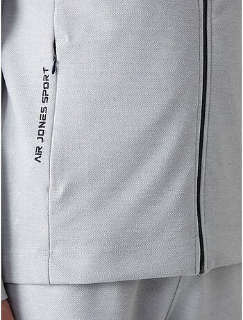 Ensemble homme sweat et pantalon à col zippé tommy