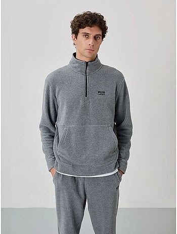 Ensemble homme sweat et pantalon à col zippé tommy