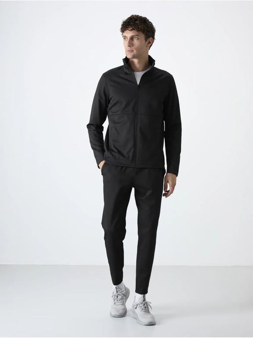 Ensemble homme sweat et pantalon à col zippé tommy - Kiabi Ensemble homme sweat et pantalon à col zippé tommy - Kiabi
