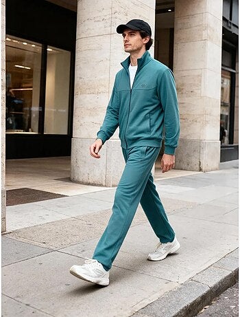 Ensemble homme sweat et pantalon à fermeture éclair tommy
