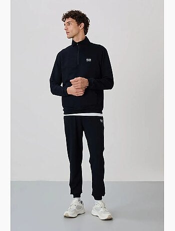 Ensemble homme sweat et pantalon à fermeture éclair tommy