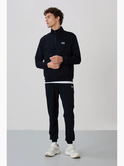 Ensemble homme sweat et pantalon à fermeture éclair tommy - Kiabi Ensemble homme sweat et pantalon à fermeture éclair tommy - Kiabi