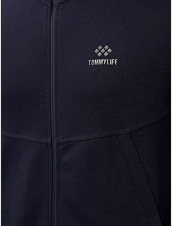 Ensemble homme sweat et pantalon à fermeture éclair tommy