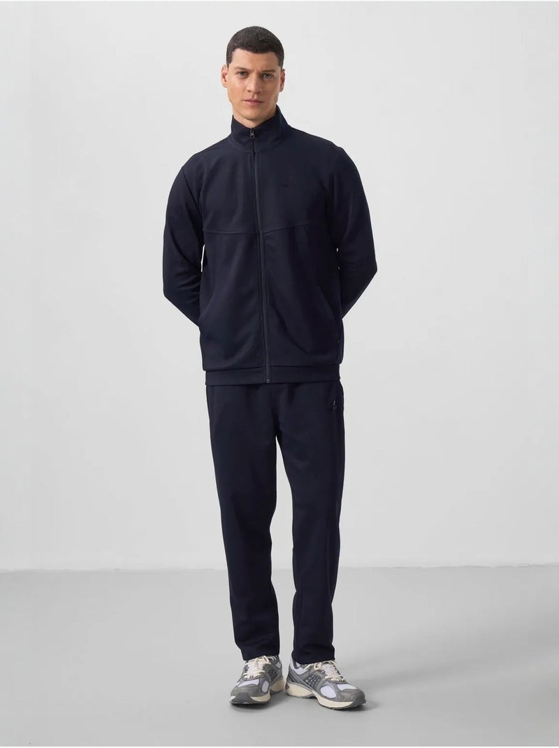 Ensemble homme sweat et pantalon à fermeture éclair tommy Bleu marine - Kiabi