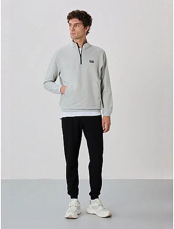 Ensemble homme sweat et pantalon à fermeture éclair tommy