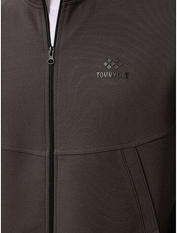 Ensemble homme sweat et pantalon à fermeture éclair tommy