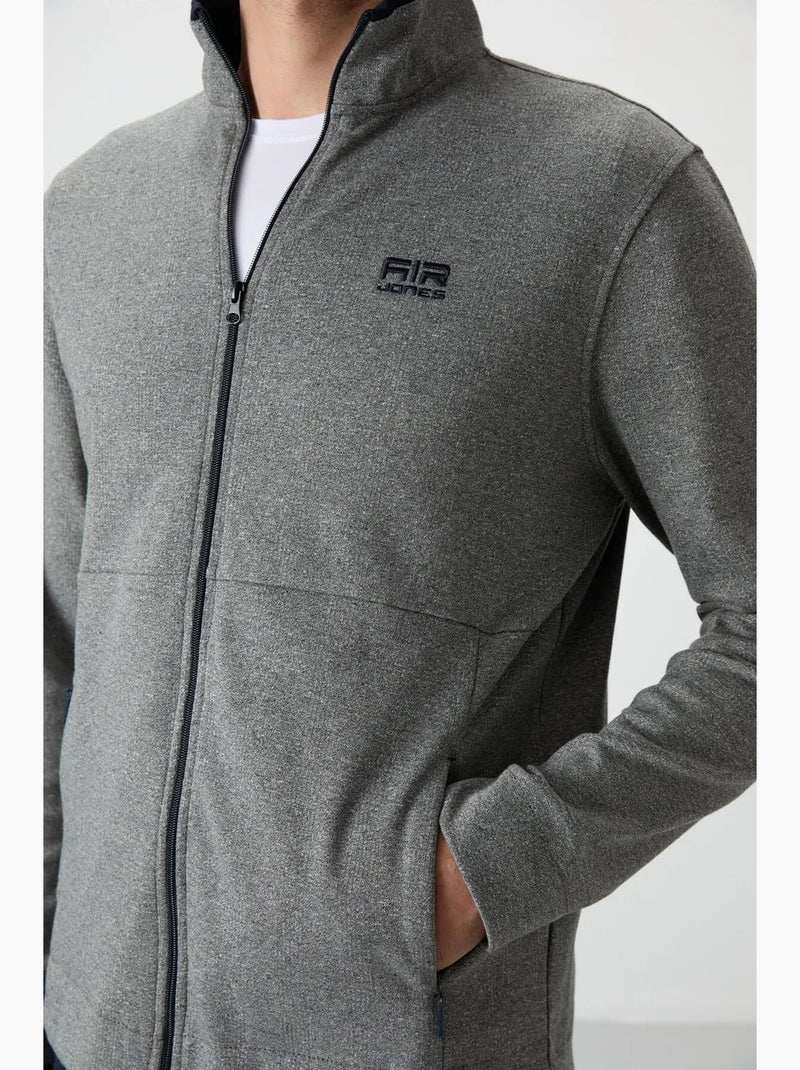 Ensemble homme sweat et pantalon à fermeture éclair tommy Gris - Kiabi