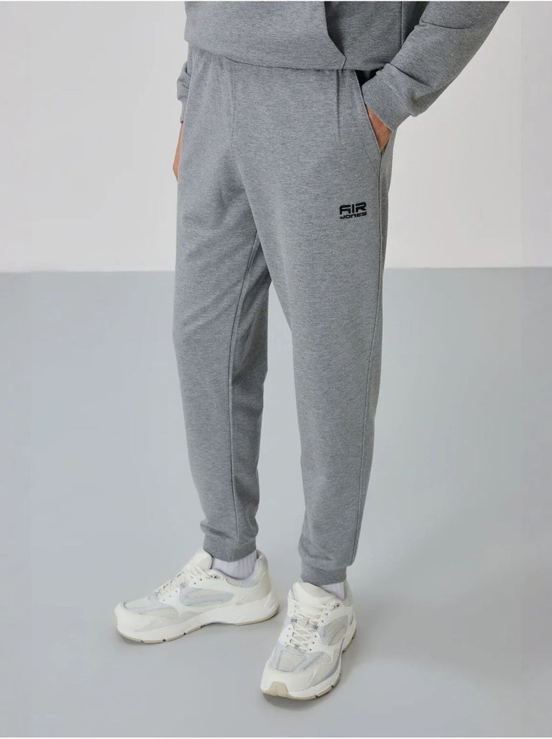 Ensemble homme sweat et pantalon à fermeture éclair tommy Gris - Kiabi