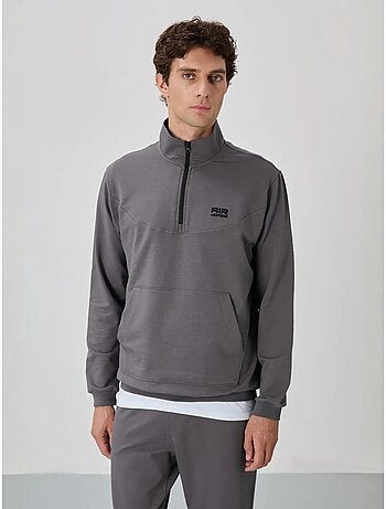 Ensemble homme sweat et pantalon à fermeture éclair tommy