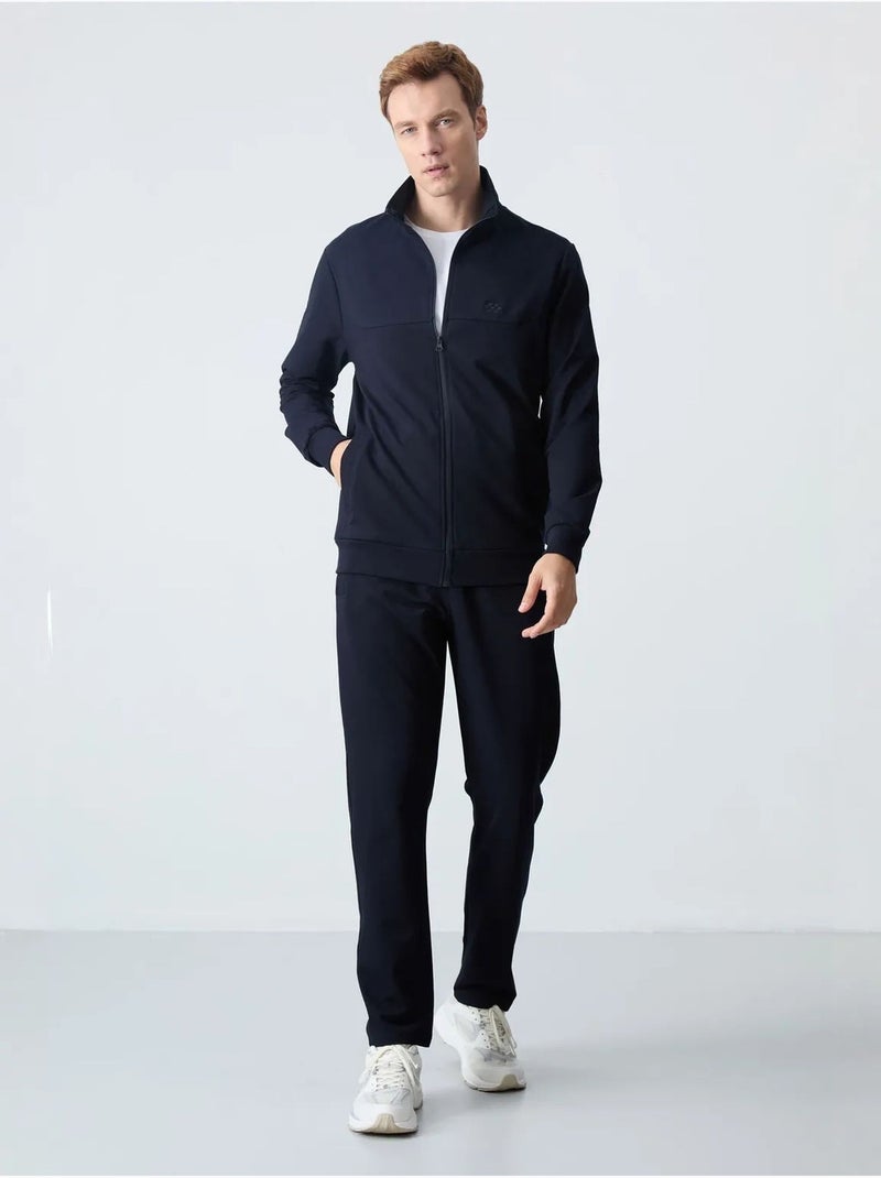 Ensemble homme sweat et pantalon à fermeture éclair tommy Noir - Kiabi