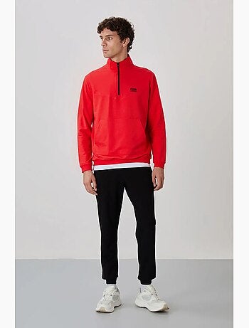 Ensemble homme sweat et pantalon à fermeture éclair tommy