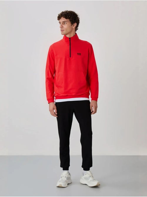 Ensemble homme sweat et pantalon à fermeture éclair tommy - Kiabi Ensemble homme sweat et pantalon à fermeture éclair tommy - Kiabi