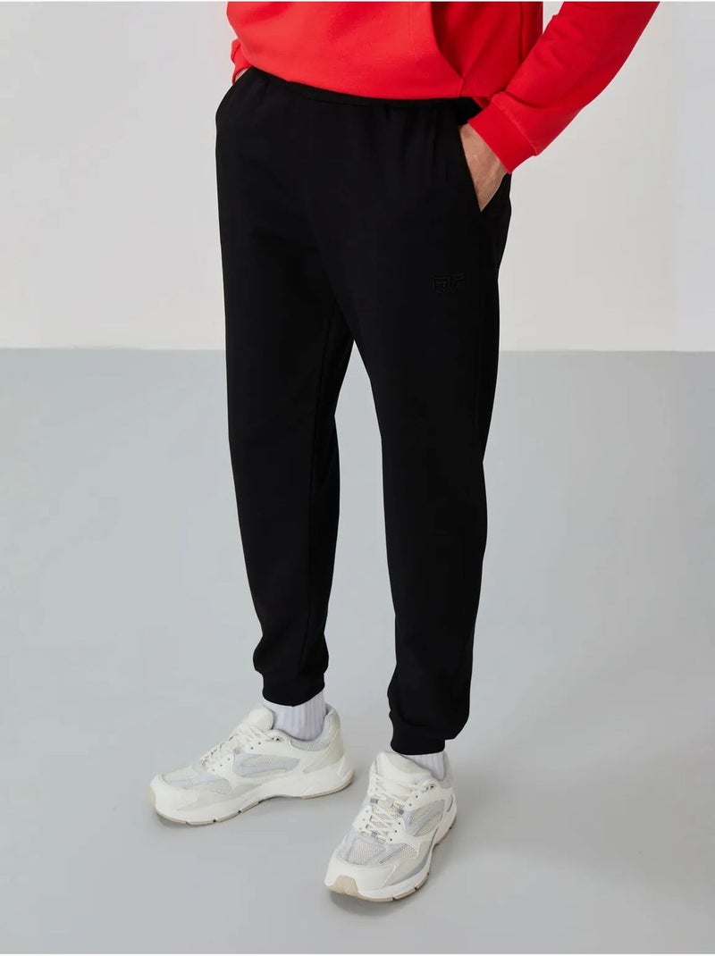 Ensemble homme sweat et pantalon à fermeture éclair tommy Rouge - Kiabi