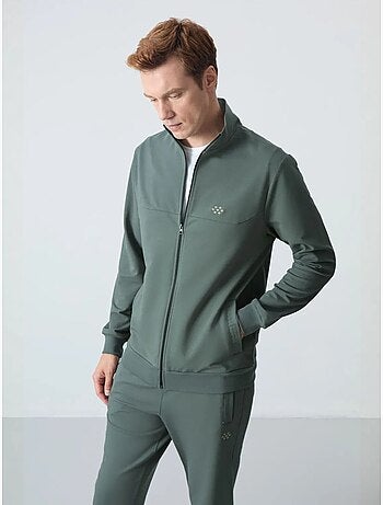 Ensemble homme sweat et pantalon à fermeture éclair tommy