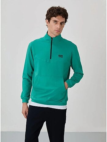 Ensemble homme sweat et pantalon à fermeture éclair tommy