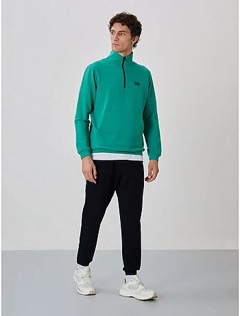 Ensemble homme sweat et pantalon à fermeture éclair tommy
