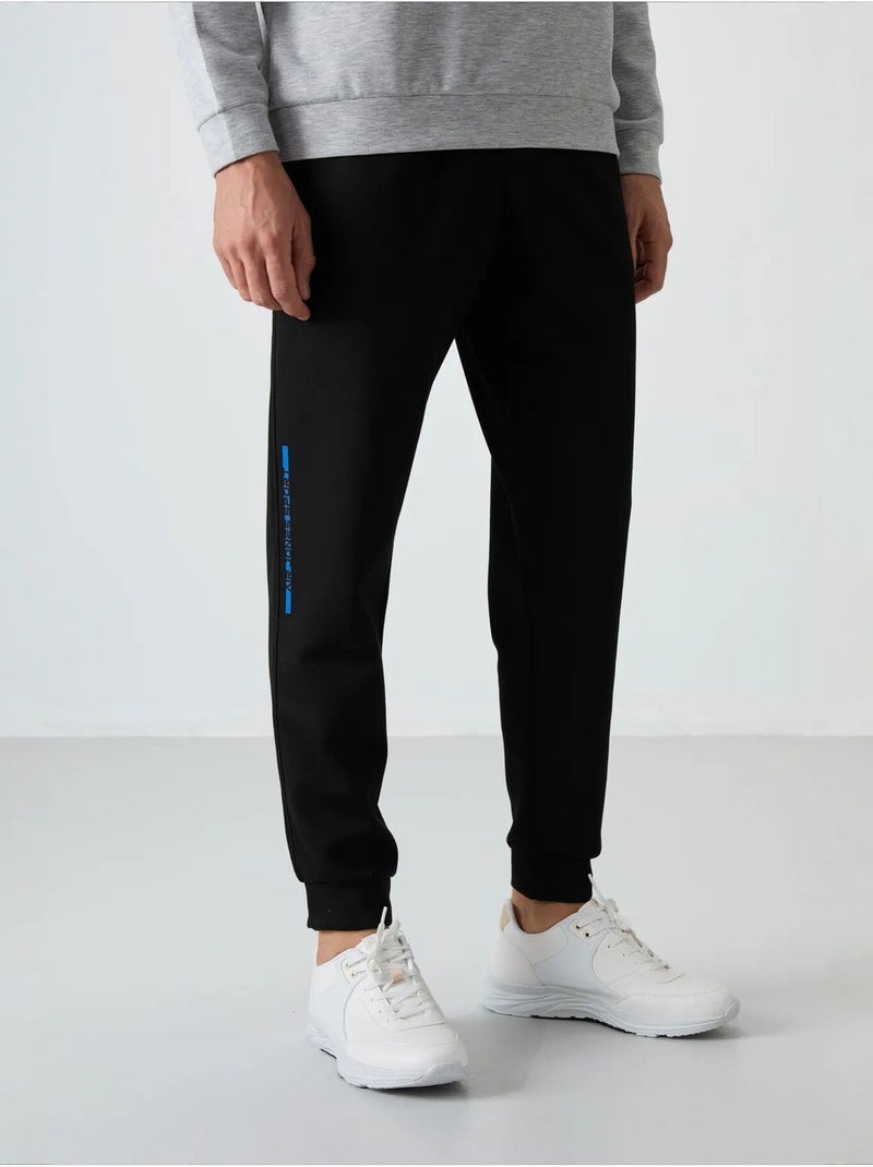 Ensemble homme sweat et pantalon en maille côtelée tommy Gris clair - Kiabi
