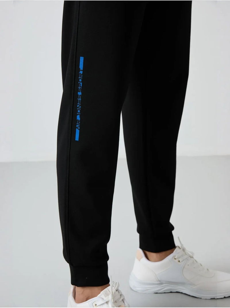 Ensemble homme sweat et pantalon en maille côtelée tommy Gris clair - Kiabi