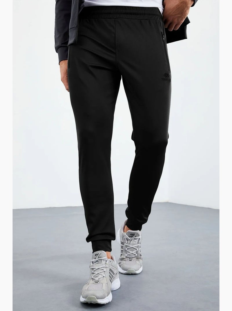 Ensemble homme sweat et pantalon en maille scuba tommy Gris Noir - Kiabi