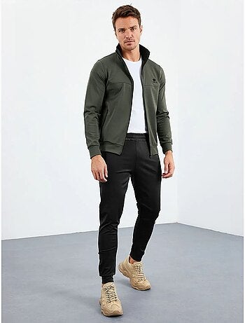 Ensemble homme sweat et pantalon en maille scuba tommy