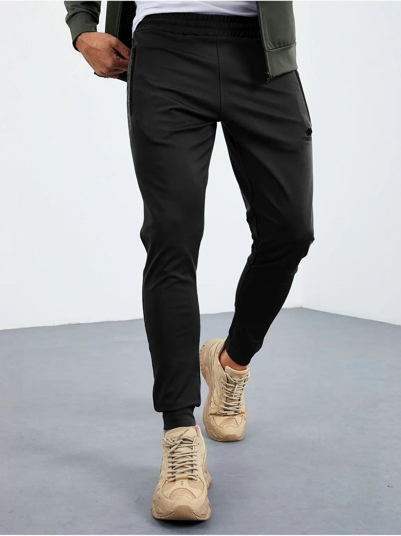 Ensemble homme sweat et pantalon en maille scuba tommy Vert kaki - Kiabi
