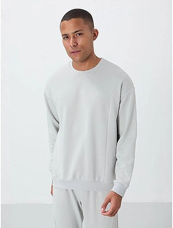Ensemble homme sweat et pantalon en molleton coton mélangé tommy
