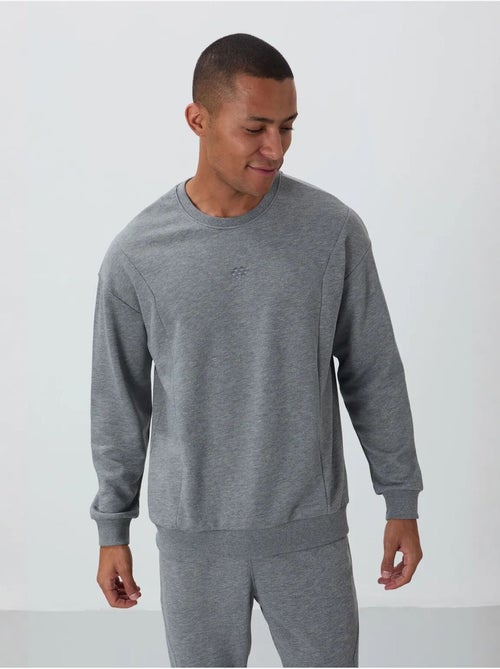 Ensemble homme sweat et pantalon en molleton coton mélangé tommy - Kiabi Ensemble homme sweat et pantalon en molleton coton mélangé tommy - Kiabi