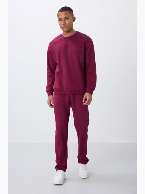 Ensemble homme sweat et pantalon en molleton coton mélangé tommy - Kiabi Ensemble homme sweat et pantalon en molleton coton mélangé tommy - Kiabi