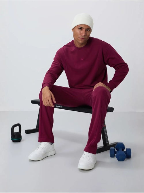 Ensemble homme sweat et pantalon en molleton coton mélangé tommy - Kiabi Ensemble homme sweat et pantalon en molleton coton mélangé tommy - Kiabi