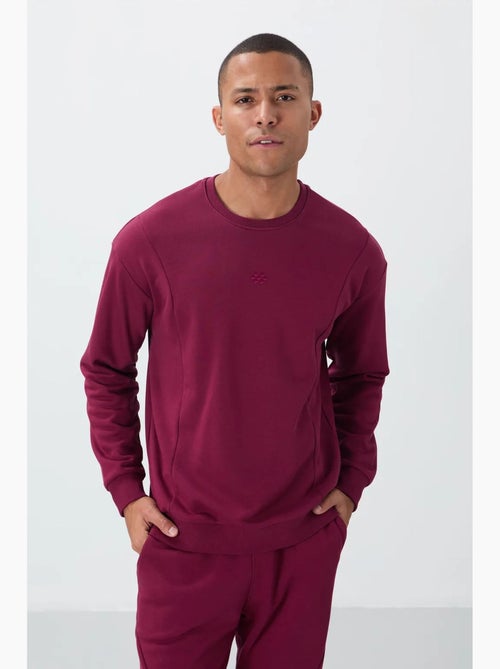 Ensemble homme sweat et pantalon en molleton coton mélangé tommy - Kiabi Ensemble homme sweat et pantalon en molleton coton mélangé tommy - Kiabi