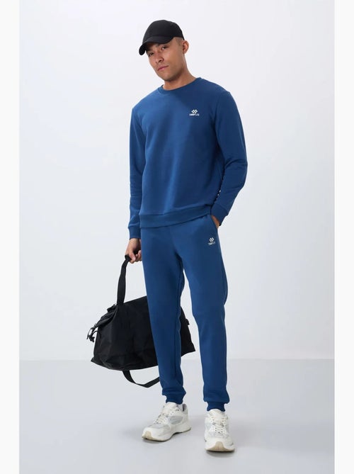 Ensemble homme sweat et pantalon en molleton tommy - Kiabi Ensemble homme sweat et pantalon en molleton tommy - Kiabi