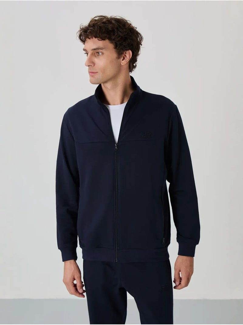 Ensemble homme sweat et pantalon en molleton tommy Bleu marine - Kiabi