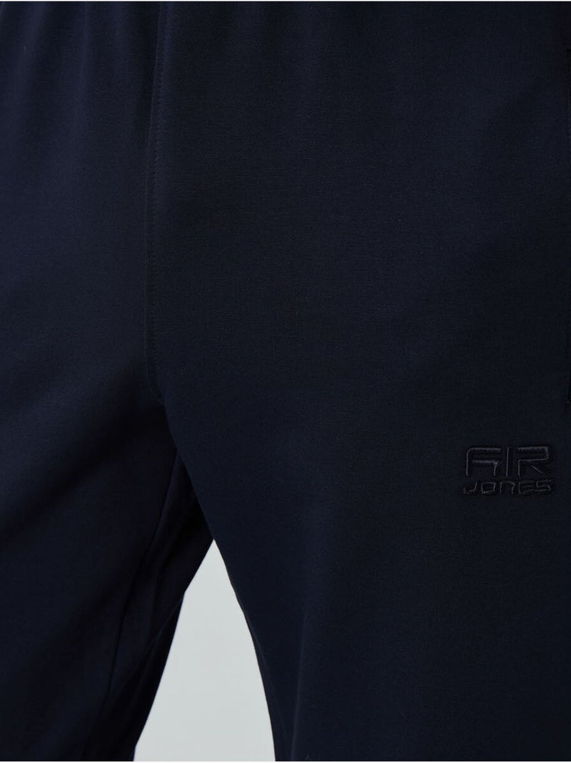 Ensemble homme sweat et pantalon en molleton tommy Bleu marine - Kiabi
