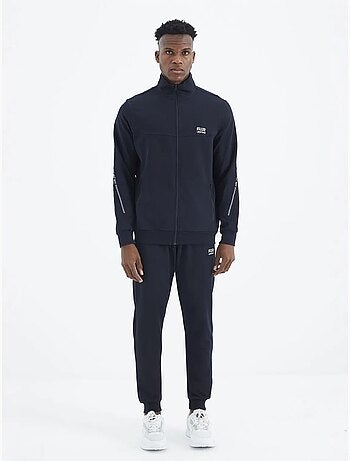 Ensemble homme sweat et pantalon en molleton tommy