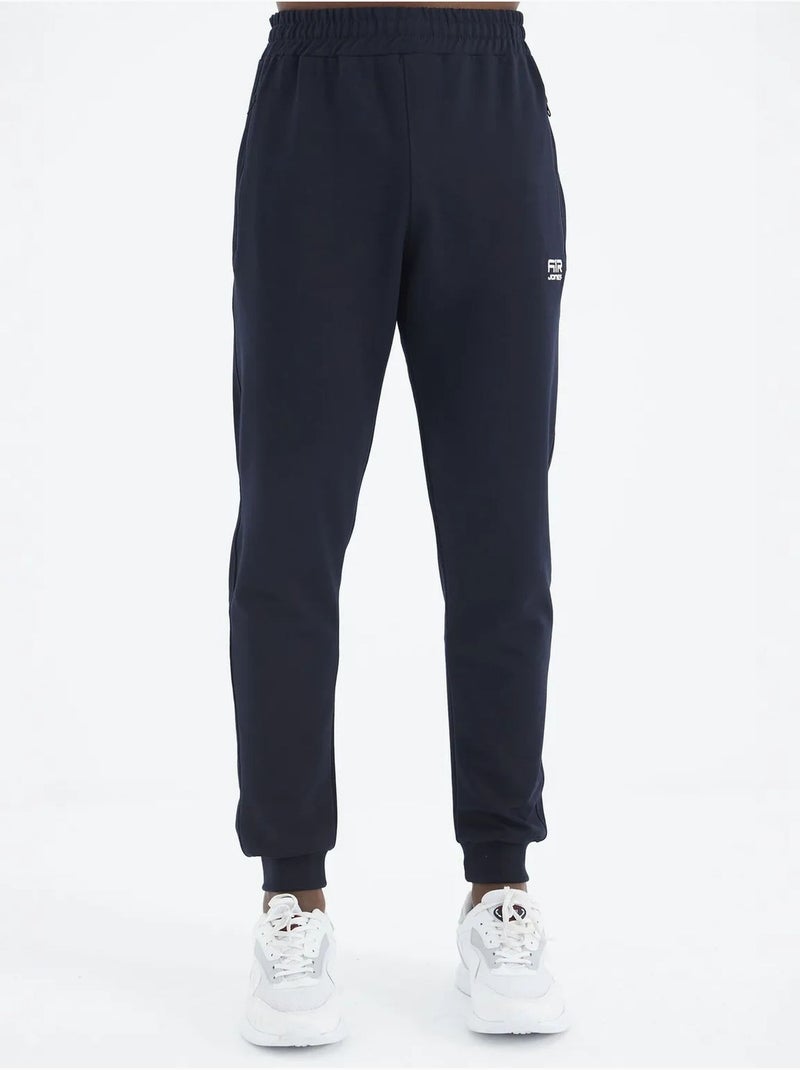 Ensemble homme sweat et pantalon en molleton tommy Bleu marine - Kiabi