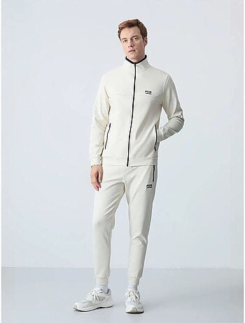 Ensemble homme sweat et pantalon en molleton tommy
