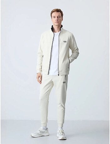 Ensemble homme sweat et pantalon en molleton tommy
