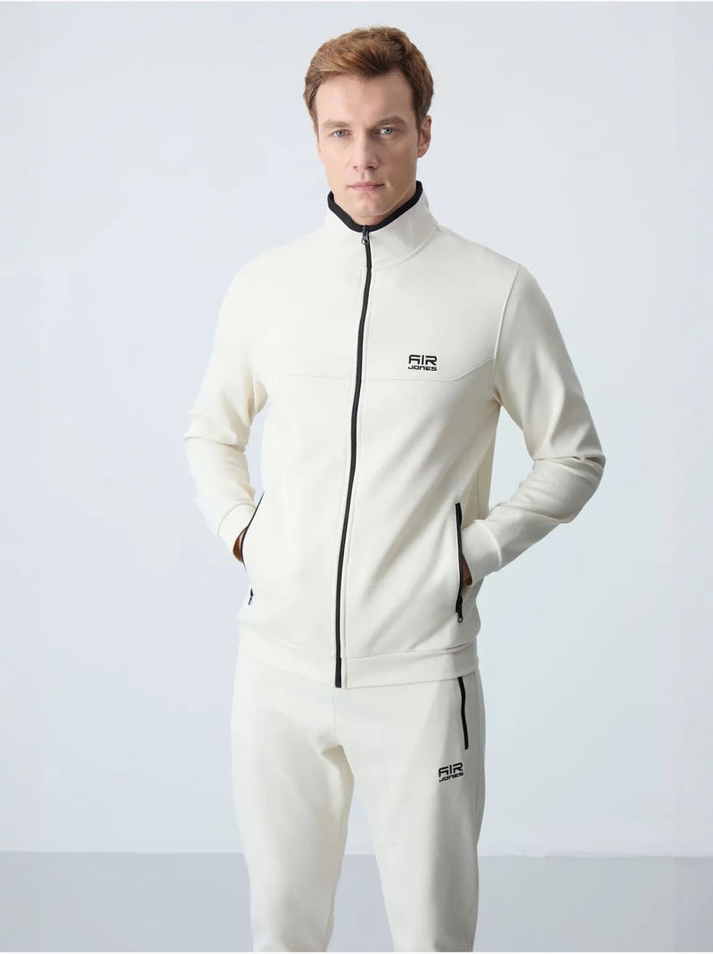 Ensemble homme sweat et pantalon en molleton tommy Crème - Kiabi