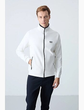 Ensemble homme sweat et pantalon en molleton tommy