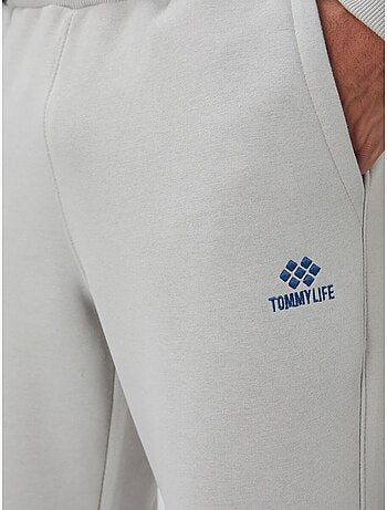 Ensemble homme sweat et pantalon en molleton tommy