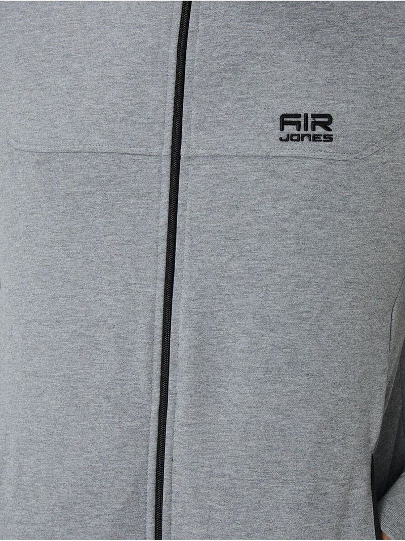 Ensemble homme sweat et pantalon en molleton tommy Gris - Kiabi