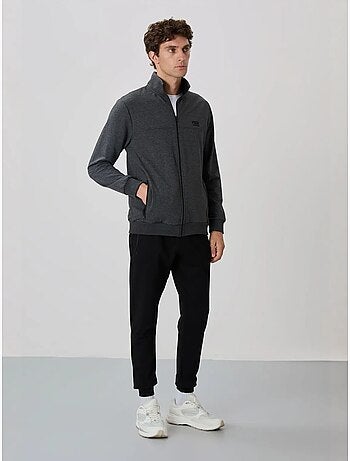 Ensemble homme sweat et pantalon en molleton tommy