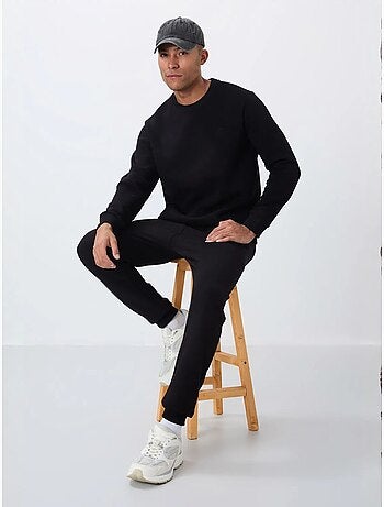 Ensemble homme sweat et pantalon en molleton tommy