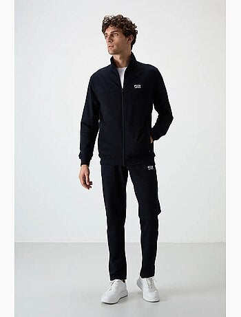 Ensemble homme sweat et pantalon en molleton tricoté tommy