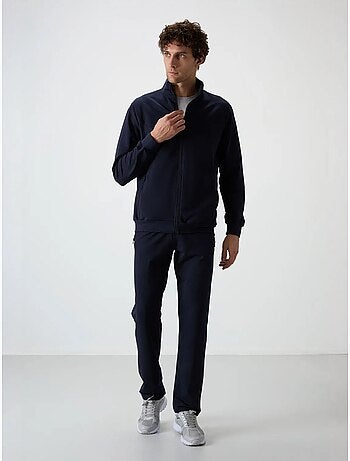 Ensemble homme sweat et pantalon en molleton tricoté tommy