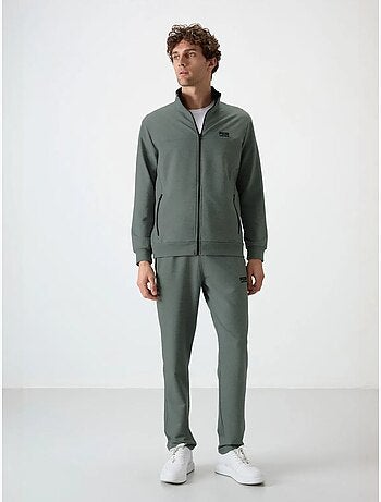 Ensemble homme sweat et pantalon en molleton tricoté tommy