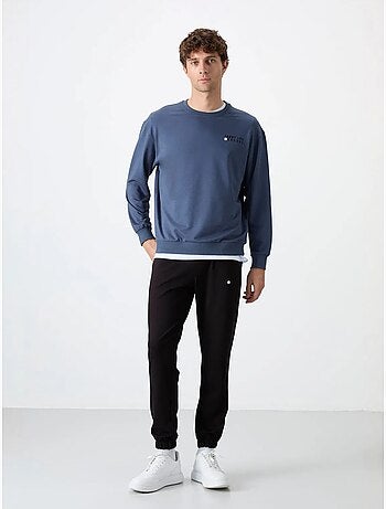 Ensemble homme sweat et pantalon oversize tommy