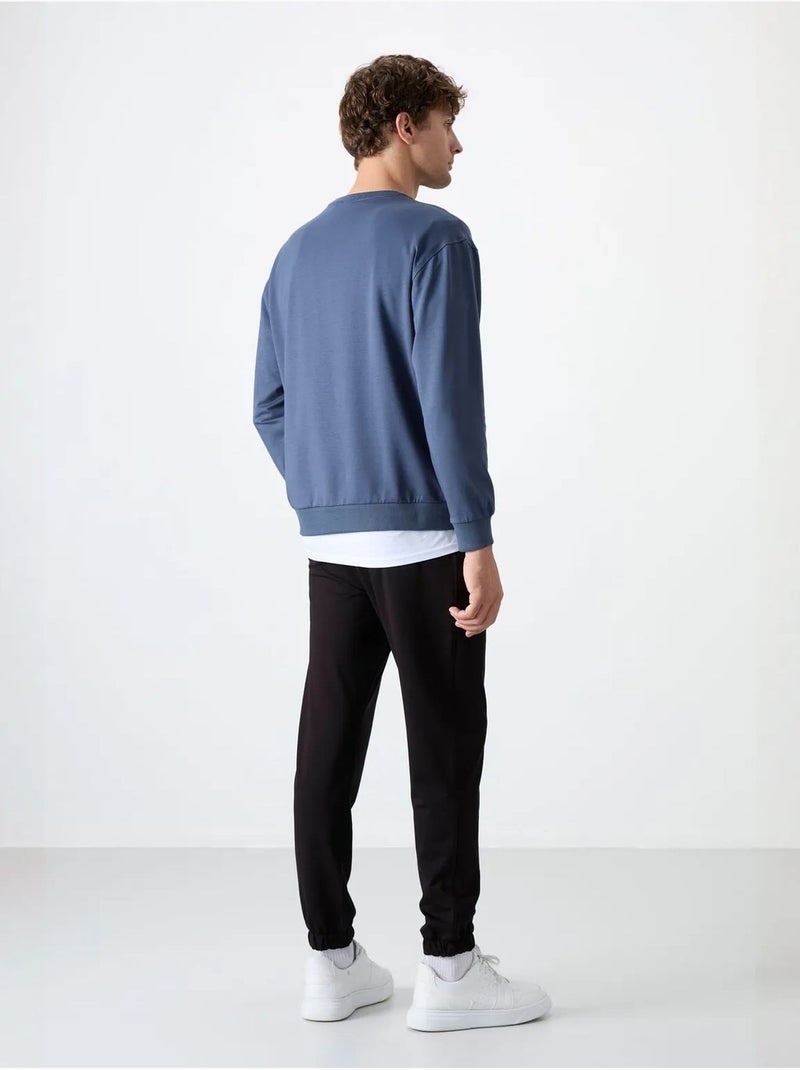 Ensemble homme sweat et pantalon oversize tommy Bleu - Kiabi